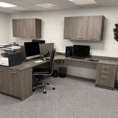 Premium Office Furniture/Desk Suite - Grey