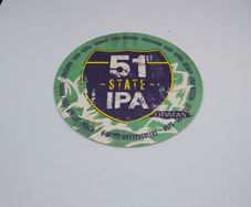O'Hara's 51st State IPA - Beer Mat/Coaster