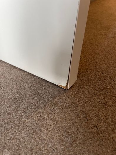 IKEA Linnmon table with Olov legs
