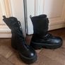 Black boots size 11 Image 2