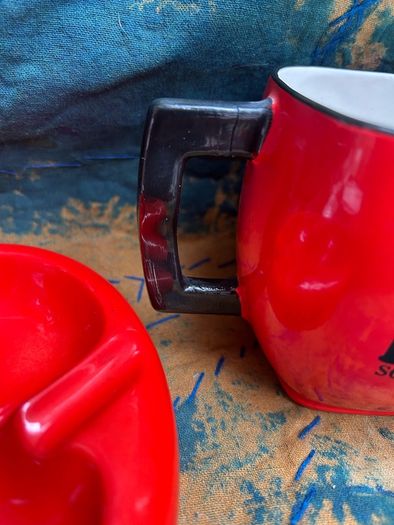 Vintage Haig Scotch Whisky jug and ashtray