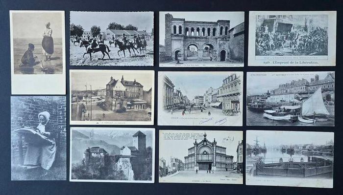 250 Vintage Postcards more than 100 Years Old Large Collection