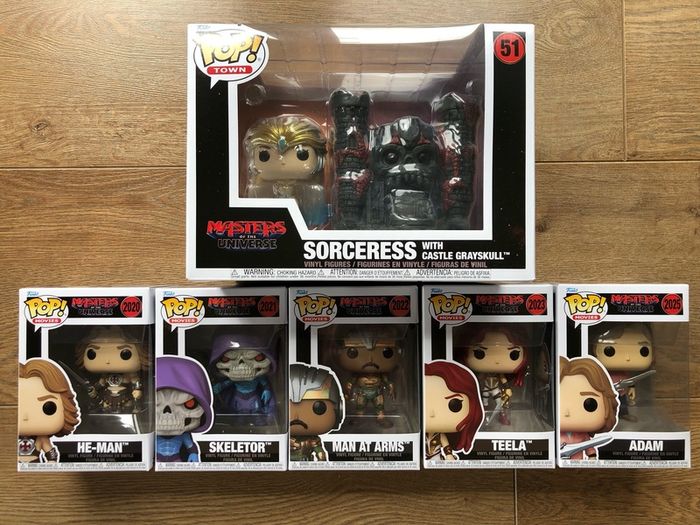 Funko Masters of the Universe Complete Set (10 Funko Pops!)