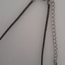 Necklace. - Purple - Black - Silver Image 3
