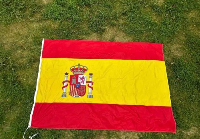 Extra large Spanish flag