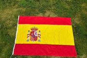 Extra large Spanish flag