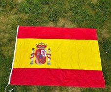 Extra large Spanish flag