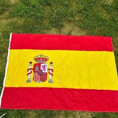 Extra large Spanish flag
