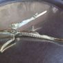 Vintage brass alligator nut cracker, D18 post 4e Image 3