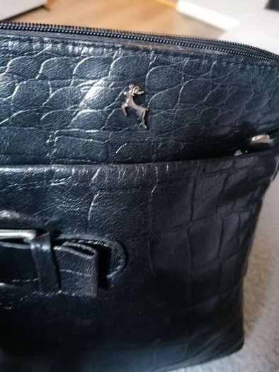 beautiful designer ashwood genuine leather black bag