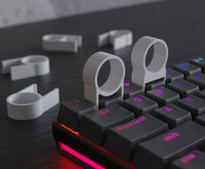 Mechanical Keycap Puller "Apex-Puller Supreme" Ergonomic Removal Tool - Fits Cherry MX, Gateron, Kailh Custom Keyboard Maintenance Essential