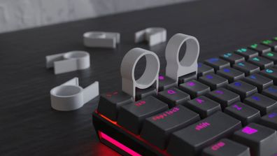 Mechanical Keycap Puller "Apex-Puller Supreme" Ergonomic Removal Tool - Fits Cherry MX, Gateron, Kailh Custom Keyboard Maintenance Essential