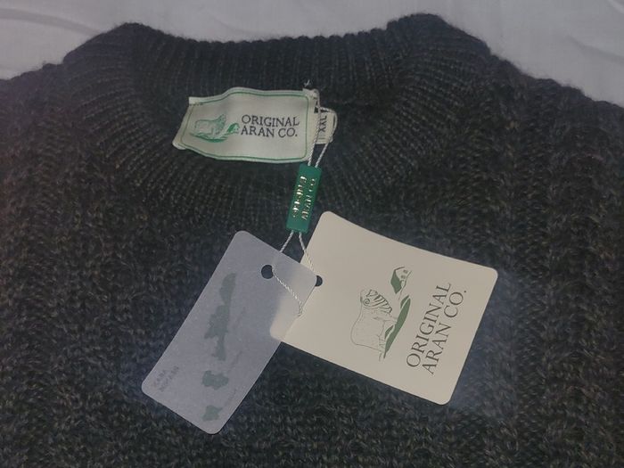 Mens Aran jumper