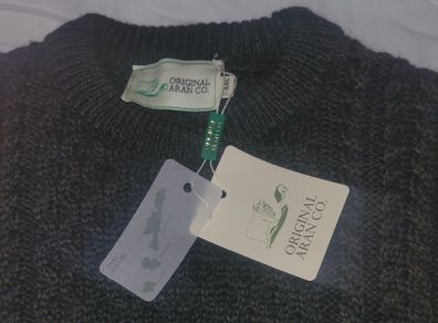 Mens Aran jumper