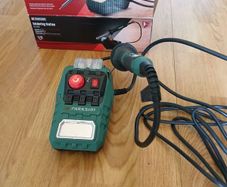 Soldering station.