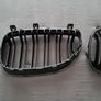 BMW 5 Series E60 E61 Gloss Black Kidney Grilles Brand New Image 5