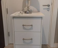 locker and lamp
