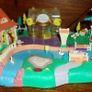 Price drop!! Polly Pocket Village Boutique House Park Playground Lake Bluebird Toys UK 1996 Image 5