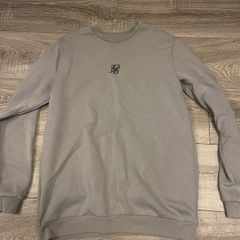 SikSilk Mens Grey Jumper Size Small