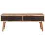 Coffee Table 100x50x39 cm Solid Acacia Wood Image 3