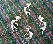 Kokopelli charms