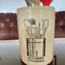 Vintage Stoneware Pearsons of Chesterfield Crock Style Utensil Holder Image 2