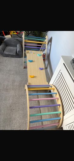 Kids toddler climbing frame