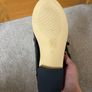 Office Fernando Double Strap Detail Loafers Black Leather UK 5 Image 6