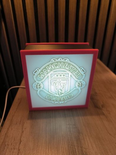 man utd lightbox
