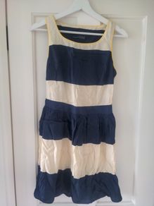Ladies Summer dress with a pretty back on it