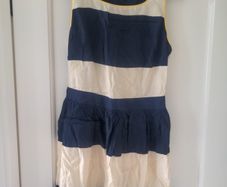 Ladies Summer dress with a pretty back on it