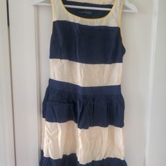 Ladies Summer dress with a pretty back on it
