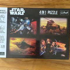New Star Wars 4 in 1 jigsaw
