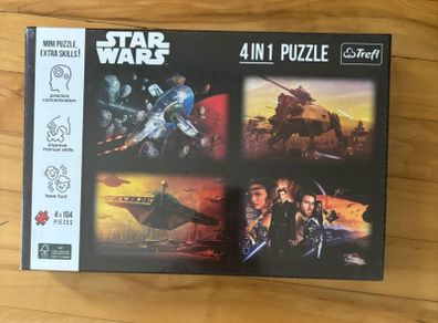 New Star Wars 4 in 1 jigsaw