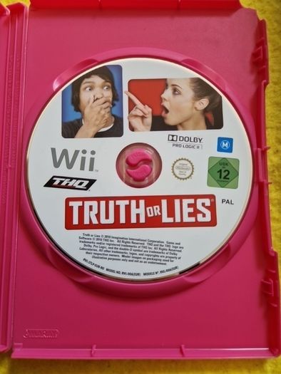 True or Lies  Nintendo Wii games Original