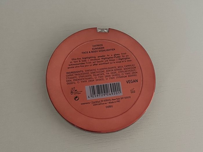 Catrice Sungasm Face and Body Highlighter