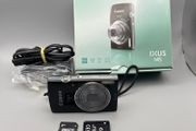 Canon IXUS 145 16MP Digital Camera Black - Boxed - Full Kit - Nr Mint