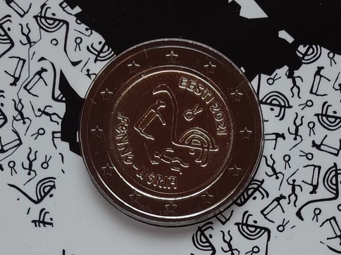 Estonia 2 Euro Base Metals Brilliant Uncirculated Coin 2021 - The Finno-Ugric Peoples - 2 Euro Commemorative Coin