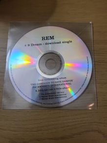 REM 9 Dream Promo CDR Single 2007