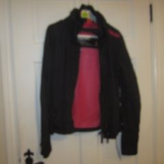 Navy superdry   size small