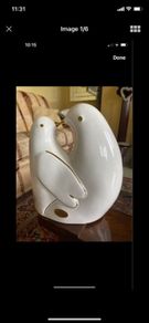Ceramic Lovebirds