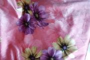Velour dress fabric,Pink velour floral dress fabric,Sewing,Craft supplies