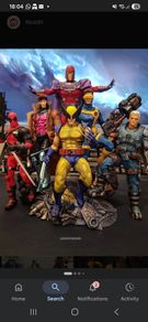 Mezco X men figures