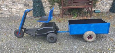 Electric golf trolley