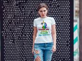 Excuse Me I Have To Walk My Unicorn Cool Funny T-shirt Tee Top Shirt