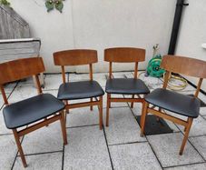 1960s retro dining chairs