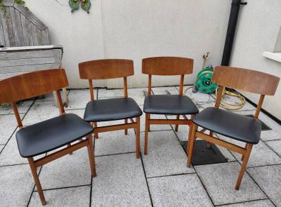 1960s retro dining chairs