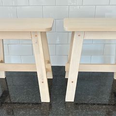 2 x 'Norraker' stools