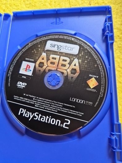 Singstar ABBA PlayStation2 Ps2 games Original