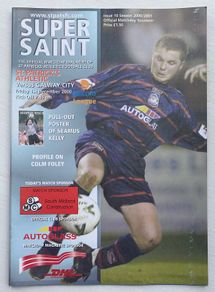 2000 St. Patrick's Athletic v Galway City - League of Ireland Premier Division Programme